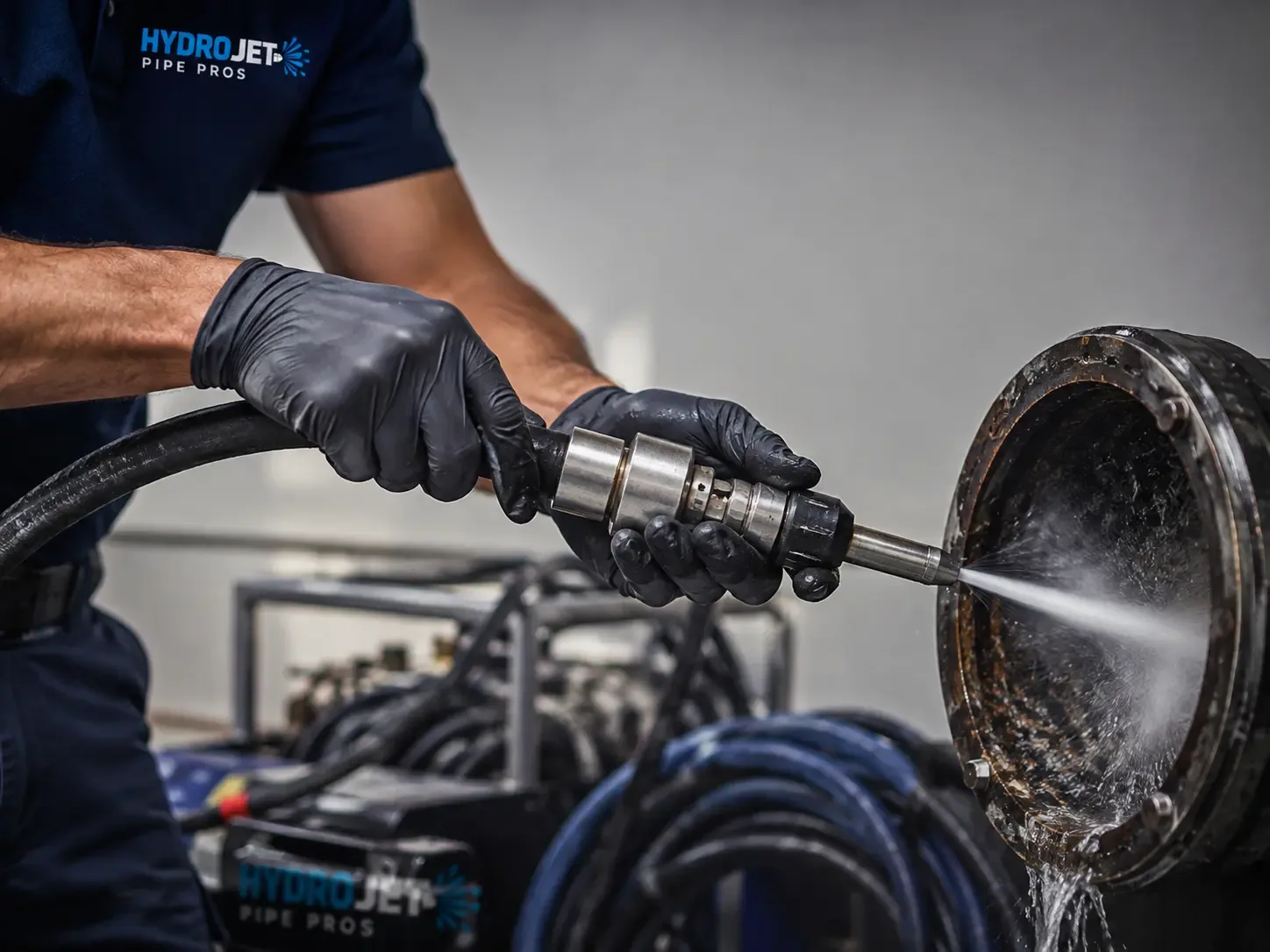 Hydro Jet Pipe Descaling in Dunfermline, IL